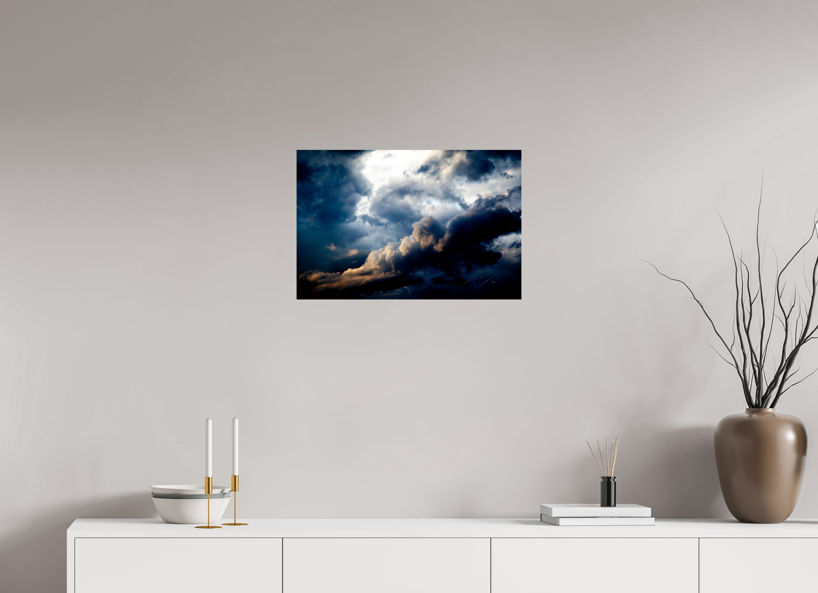 24 x 16″, PHOTO PRINT - FUJIFLEX HIGH GLOSS FINDING BEAUTY IN THE STORM