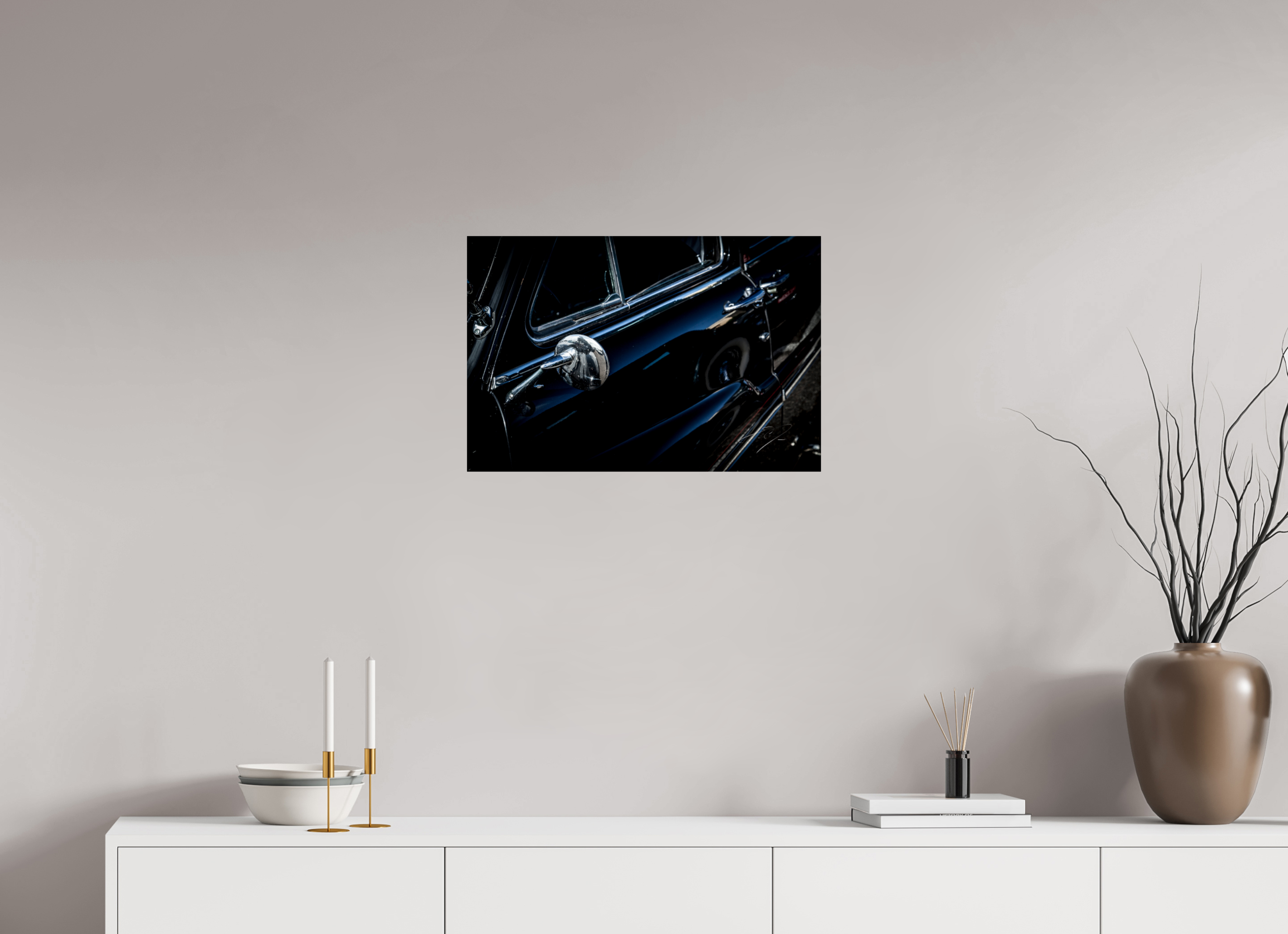 24 x 16″, PRINT ONLY [FUJI CRYSTAL DP II] 1950 MERCURY SPORT SEDAN, No.2